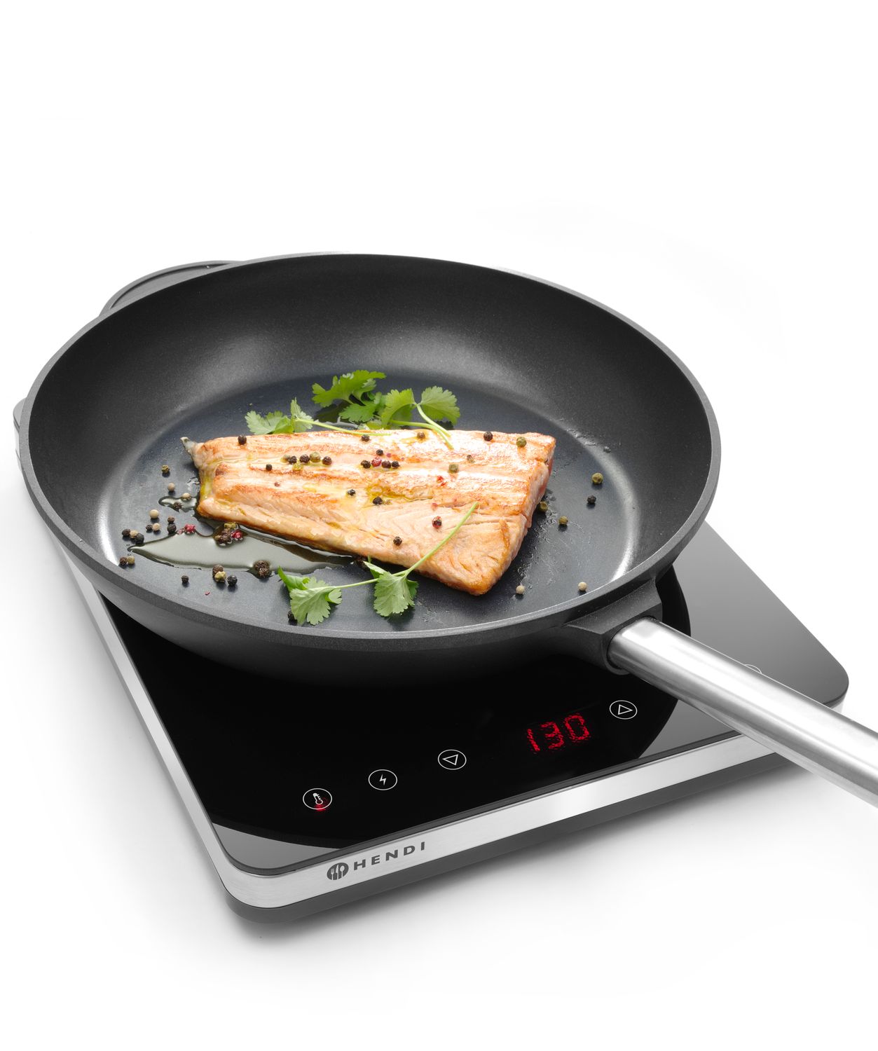 Indukčný varič model 2000, HENDI, Kitchen Line, 230V/2000W, 295x400x(H)42mm