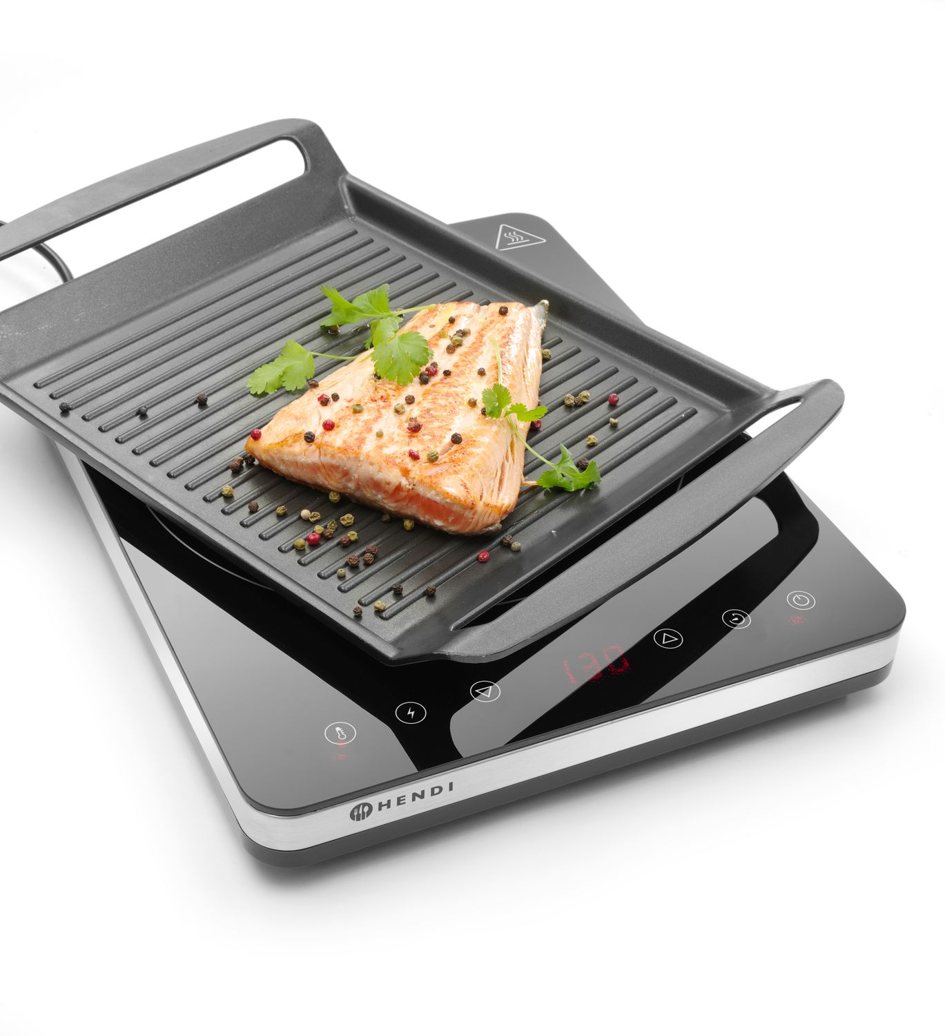 Indukčný varič model 2000, HENDI, Kitchen Line, 230V/2000W, 295x400x(H)42mm