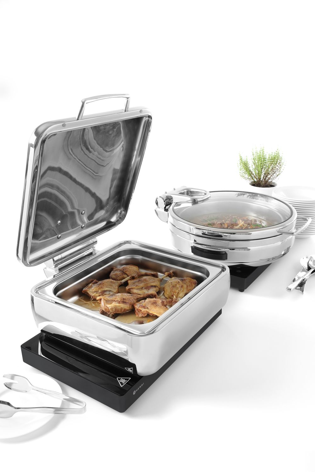Indukčná ohrevná platňa Kitchen Line, HENDI, Kitchen Line, 230V/800W, 460x315x(H)61mm