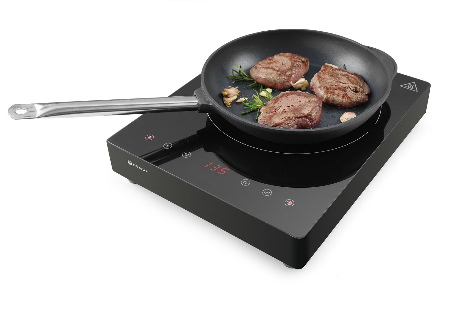 Indukčný varič 3500 W, HENDI, Kitchen Line, 230V/3500W, 339x444x(H)80mm