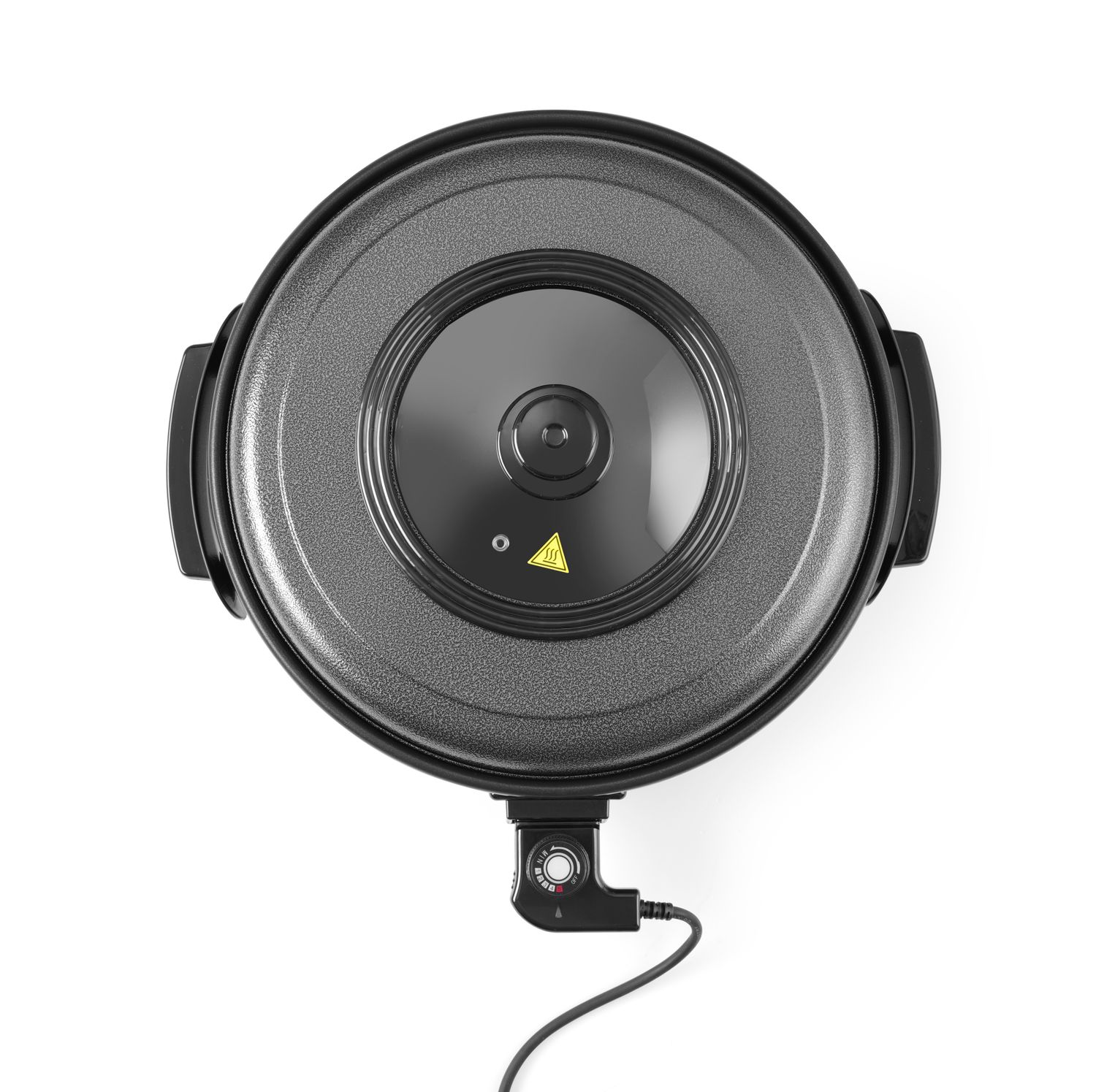 Elektrická multifunkčná panvica, HENDI, multipanvica 400x(H)50 mm, 230V/1400W, ⌀400x(H)190mm