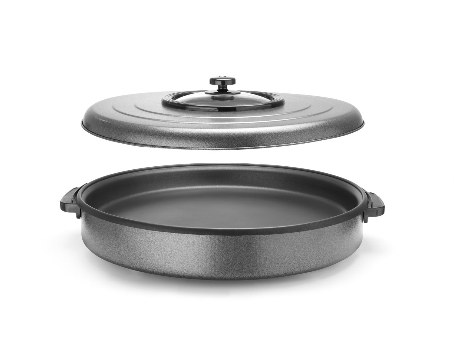 Elektrická multifunkčná panvica, HENDI, multipanvica 550x(H)60 mm, 230V/1600W, ⌀620x(H)170mm