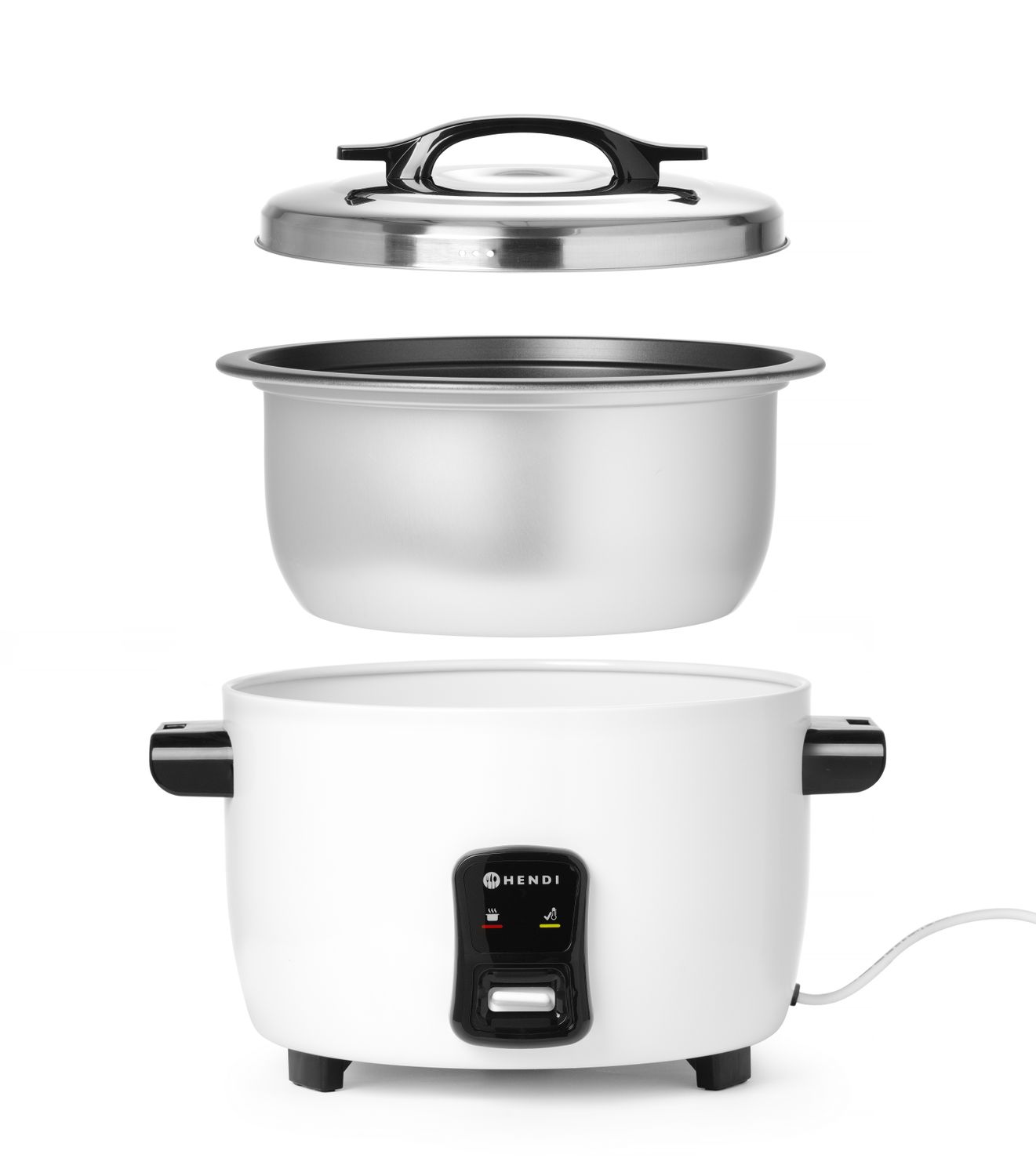 Zariadenie na varenie ryže a kaše 4,2 l, HENDI, Kitchen Line, 4,2L, 230V/1550W, 420x380x(H)240mm