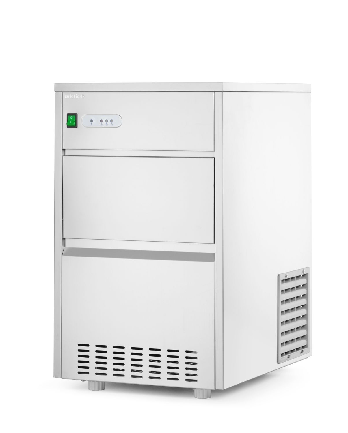 Výrobník kociek ľadu, Arktic, ~ 26 kg/deň, 230V/241W, 400x600x(H)675mm