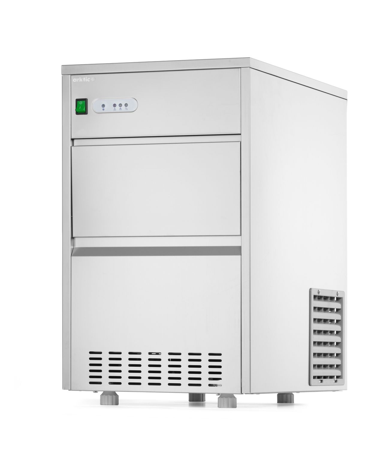 Výrobník kociek ľadu, Arktic, ~ 26 kg/deň, 230V/241W, 400x600x(H)675mm