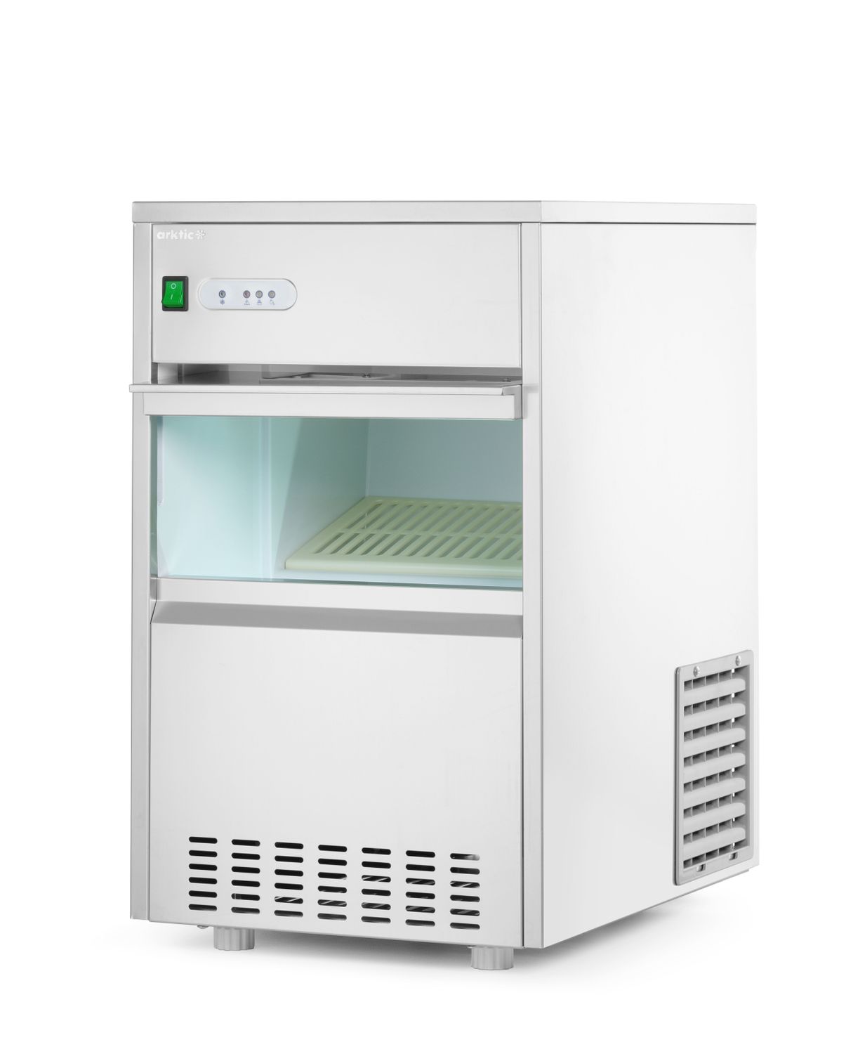 Výrobník kociek ľadu, Arktic, ~ 26 kg/deň, 230V/241W, 400x600x(H)675mm