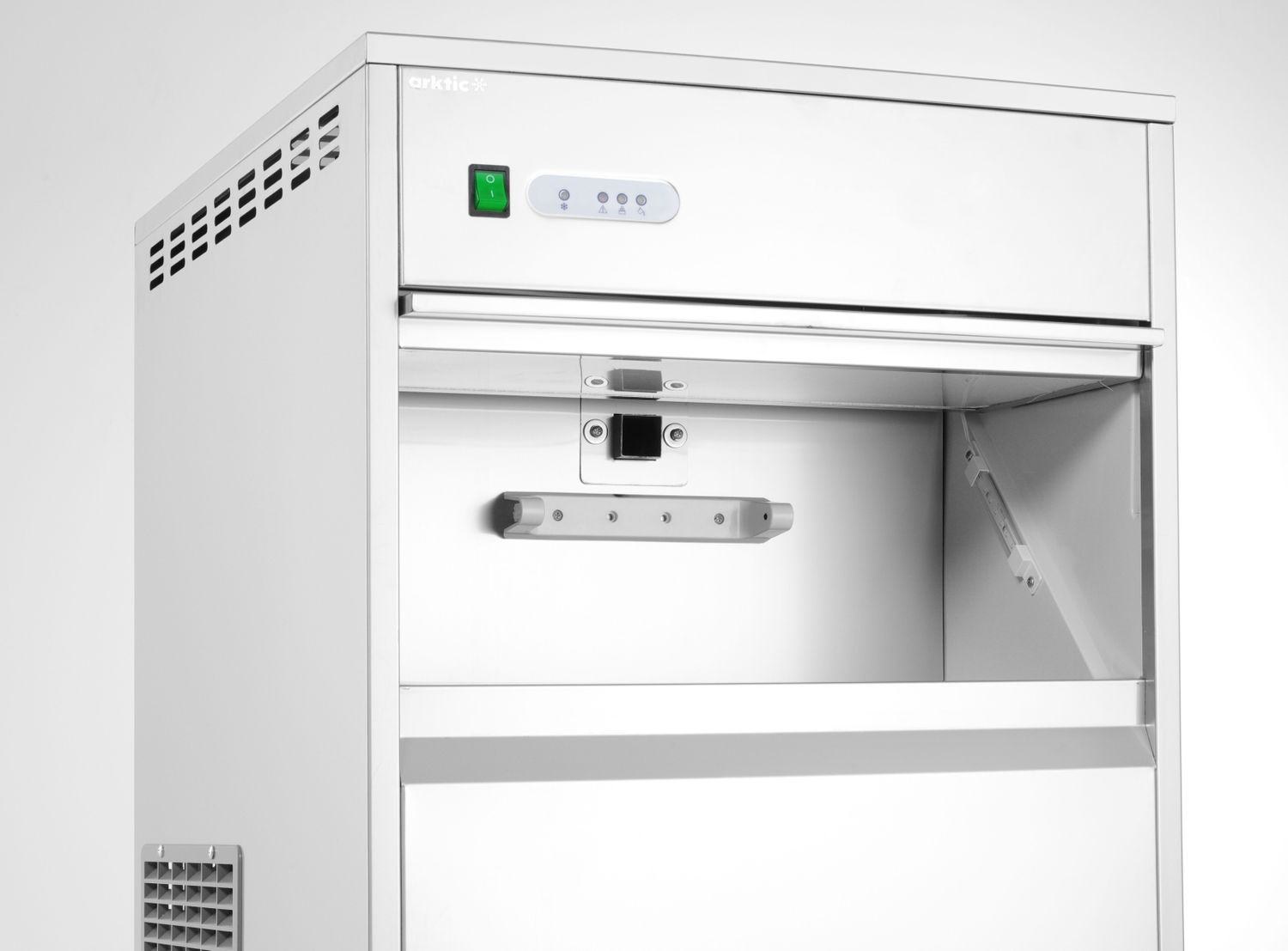 Drvič ľadu, Arktic, ~ 85 kg/deň, 230V/430W, 548x612x(H)820mm