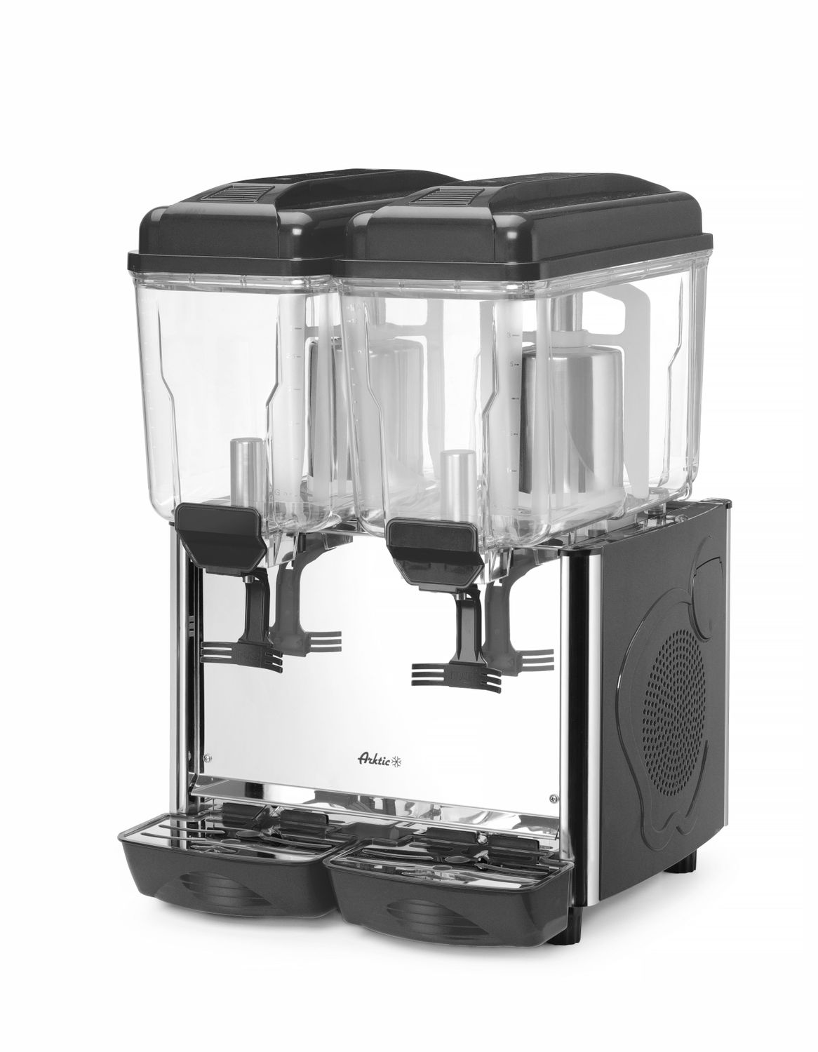 Sorbetier-Granitor na džúsy 2x 12 l, Arktic, 24L, 230V/370W, 485x415x(H)645mm