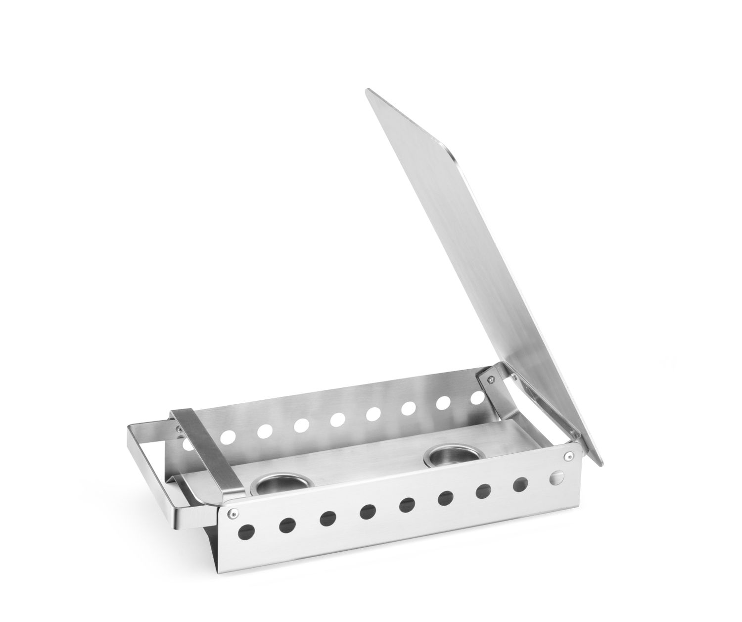Ohrievač jedál s 2 držiakmi na sviečky, HENDI, 330x180x(H)65mm
