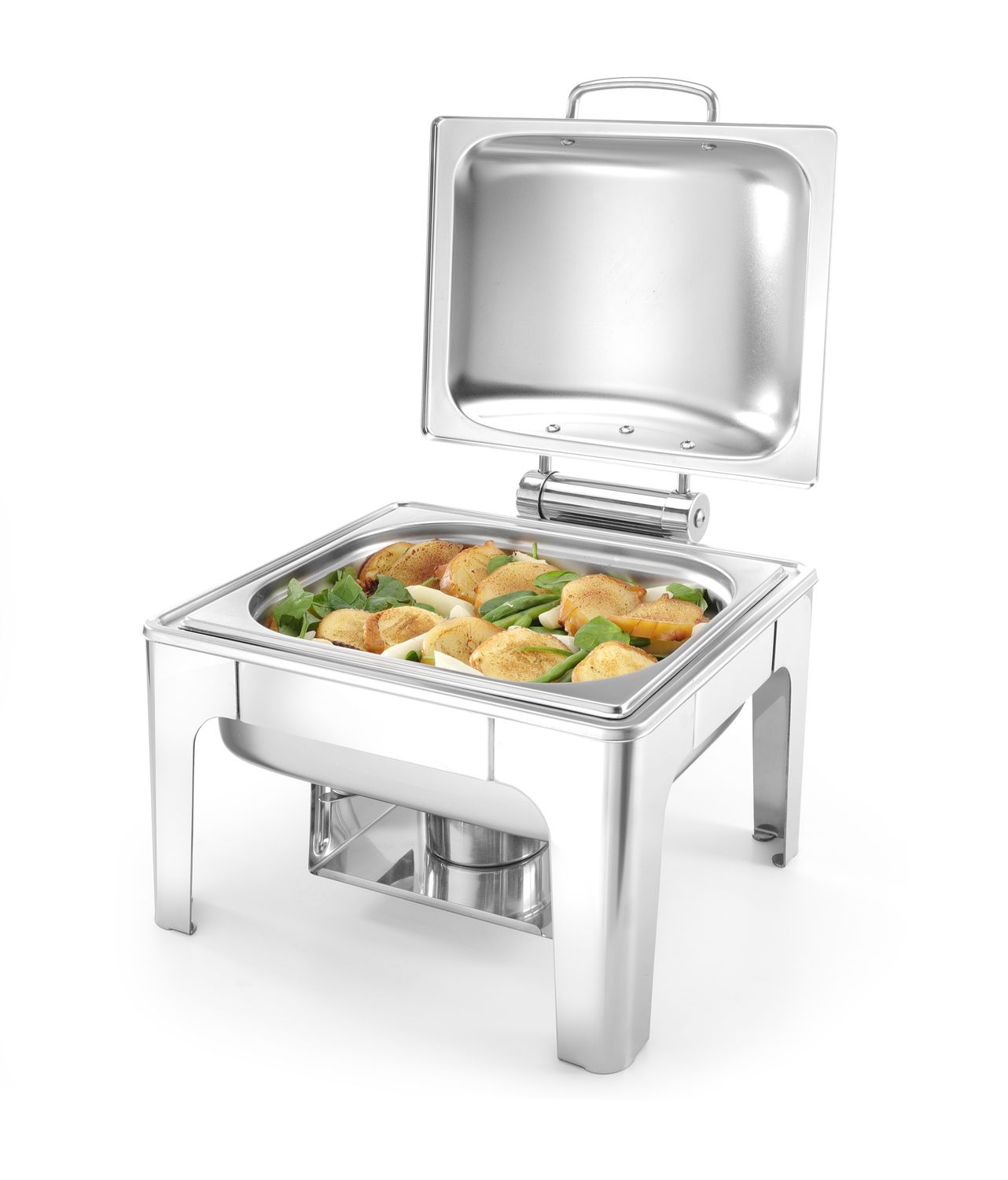 Ohrievač GN 1/1 satinovaný, HENDI, Profi Line, 4L, 365x370x(H)280mm
