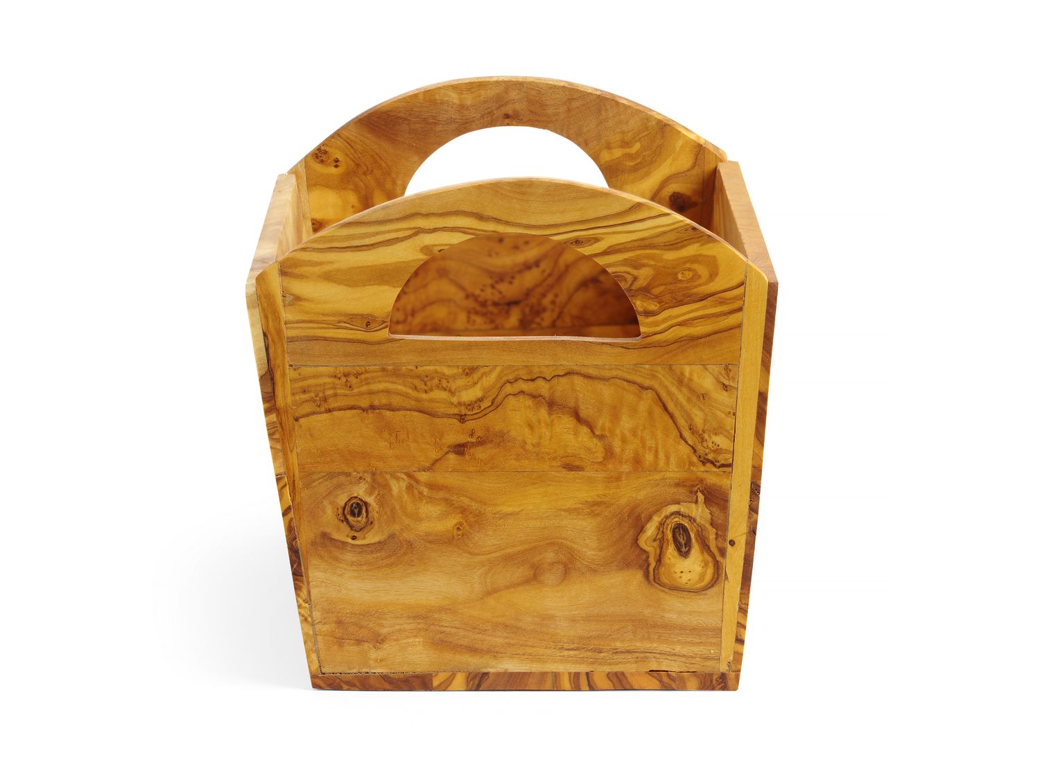 Box z olivového dreva, HENDI, 245x198x(H)194mm