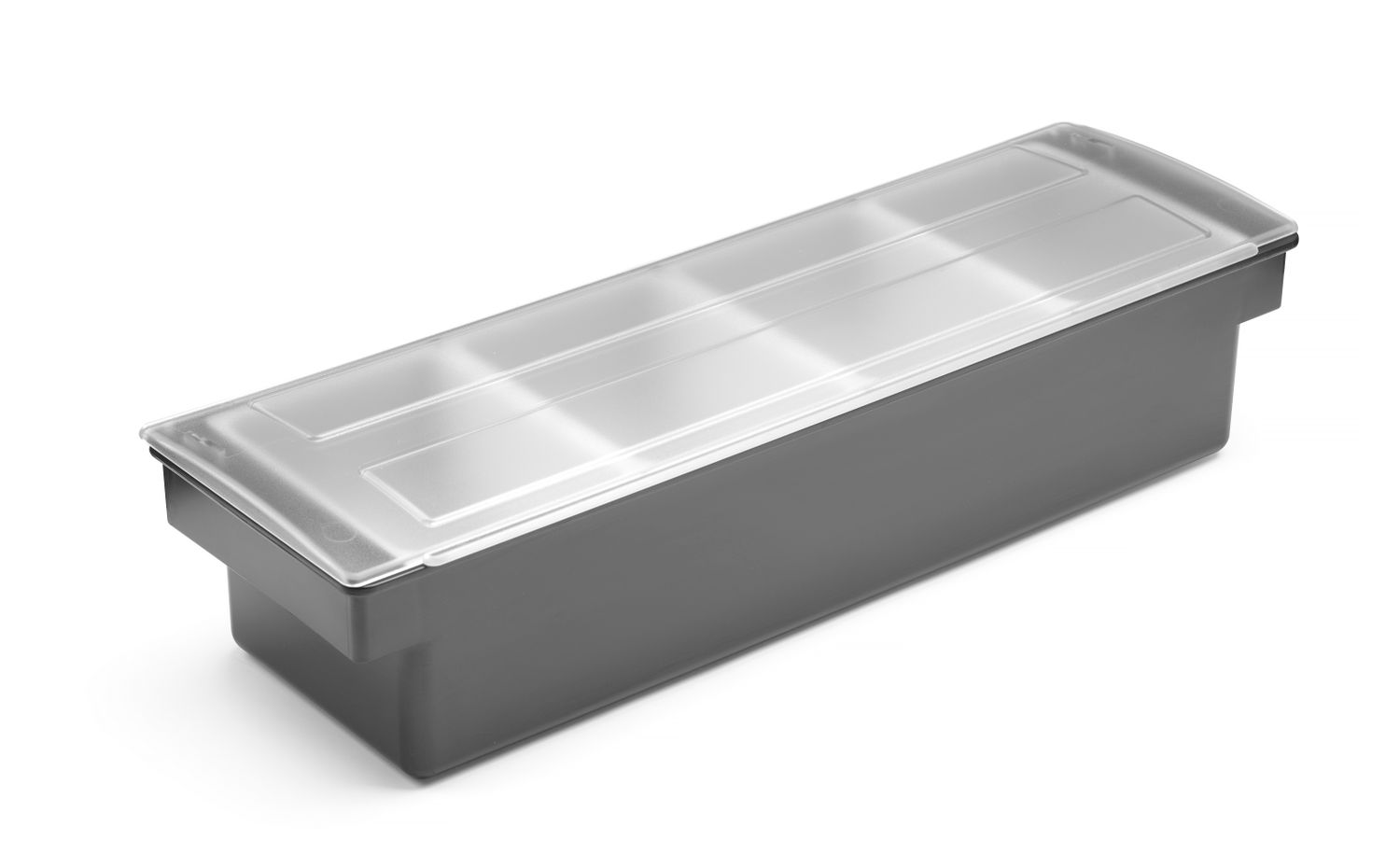 Box na prísady – 4 nádoby, BarUp, 480x150x(H)100mm