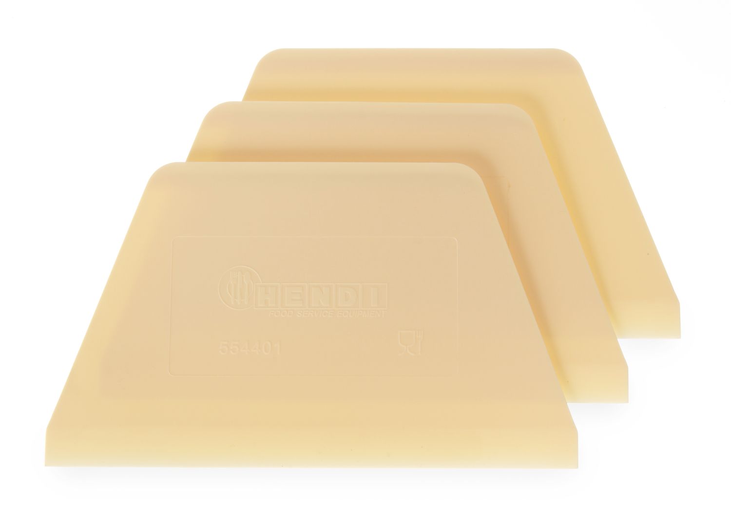 Lichobežníková cukrárska stierka – súprava 3 ks, HENDI, 3 ks, 216x128mm