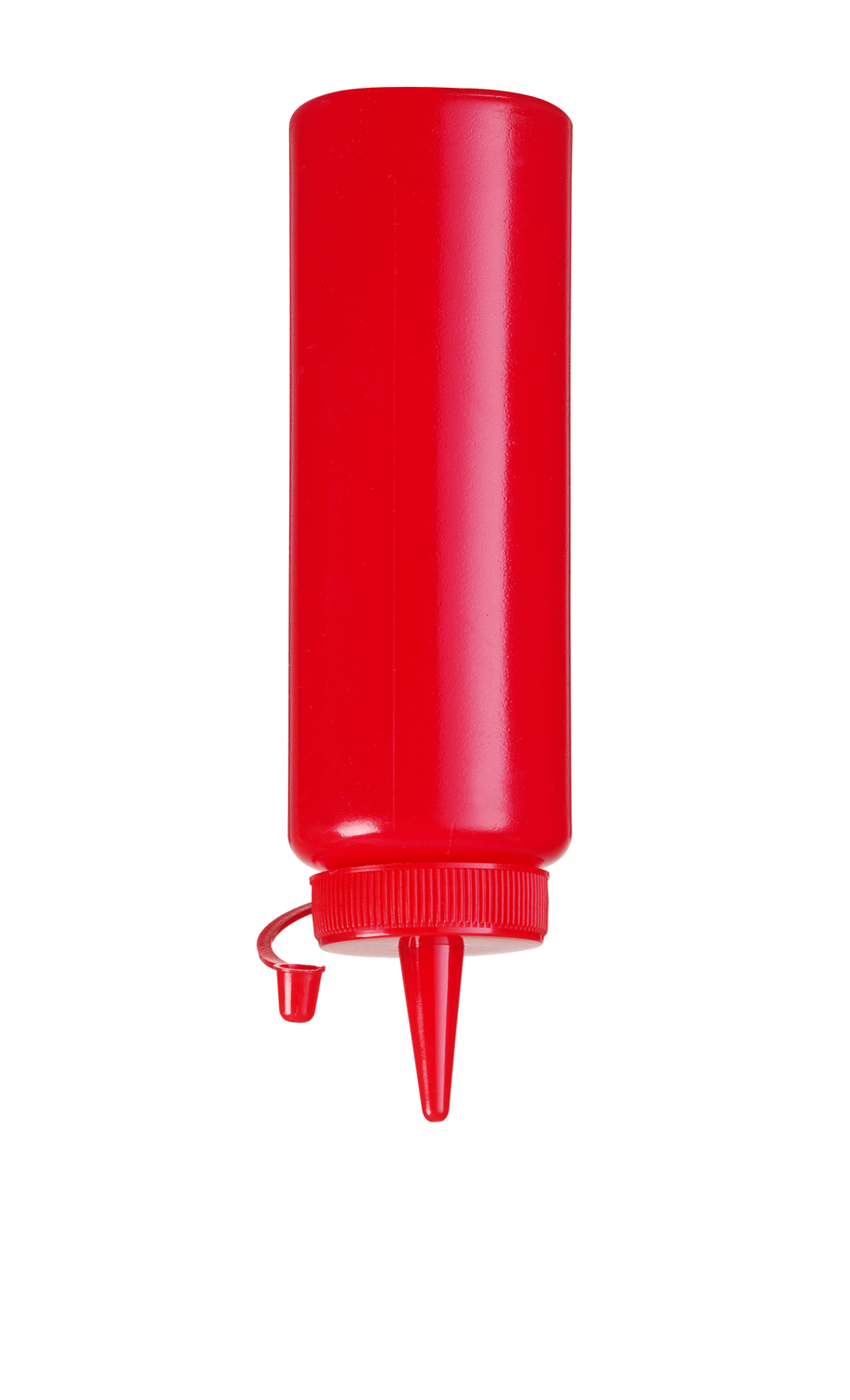 Dávkovač na STUDENÉ omáčky, HENDI, 0,2L, Červená, ⌀50x(H)185mm