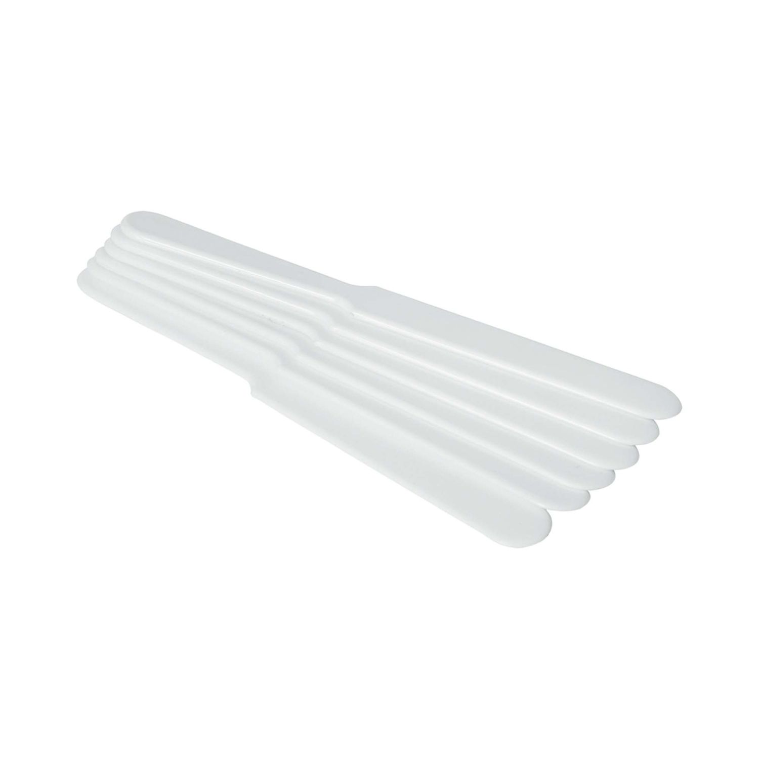 Stierka na pivnú penu, BarUp, Biela, 6 ks, 235x26mm
