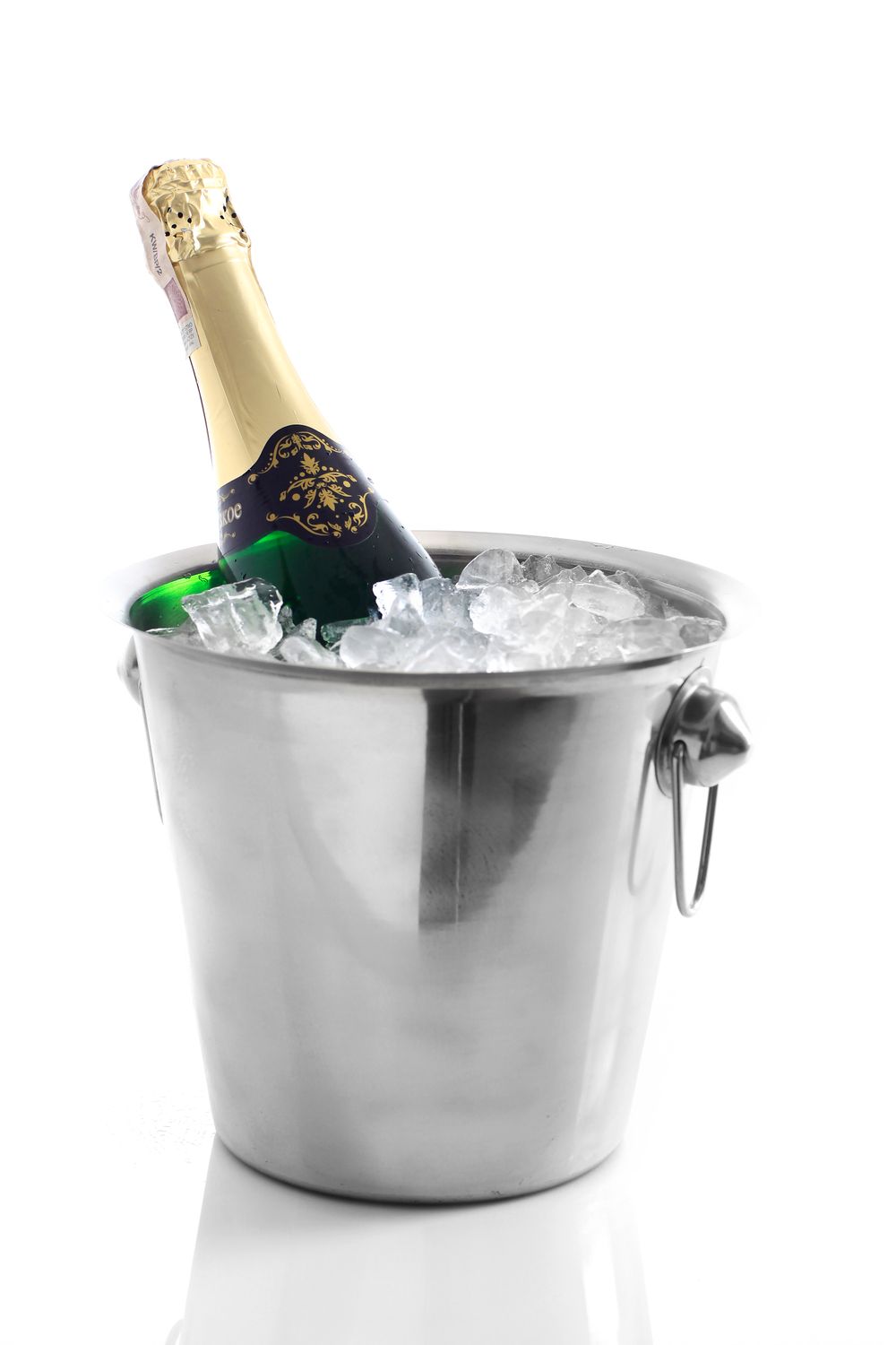 Vedierko na šampanské, BarUp, 3,3L, Strieborná, ⌀220x(H)190mm