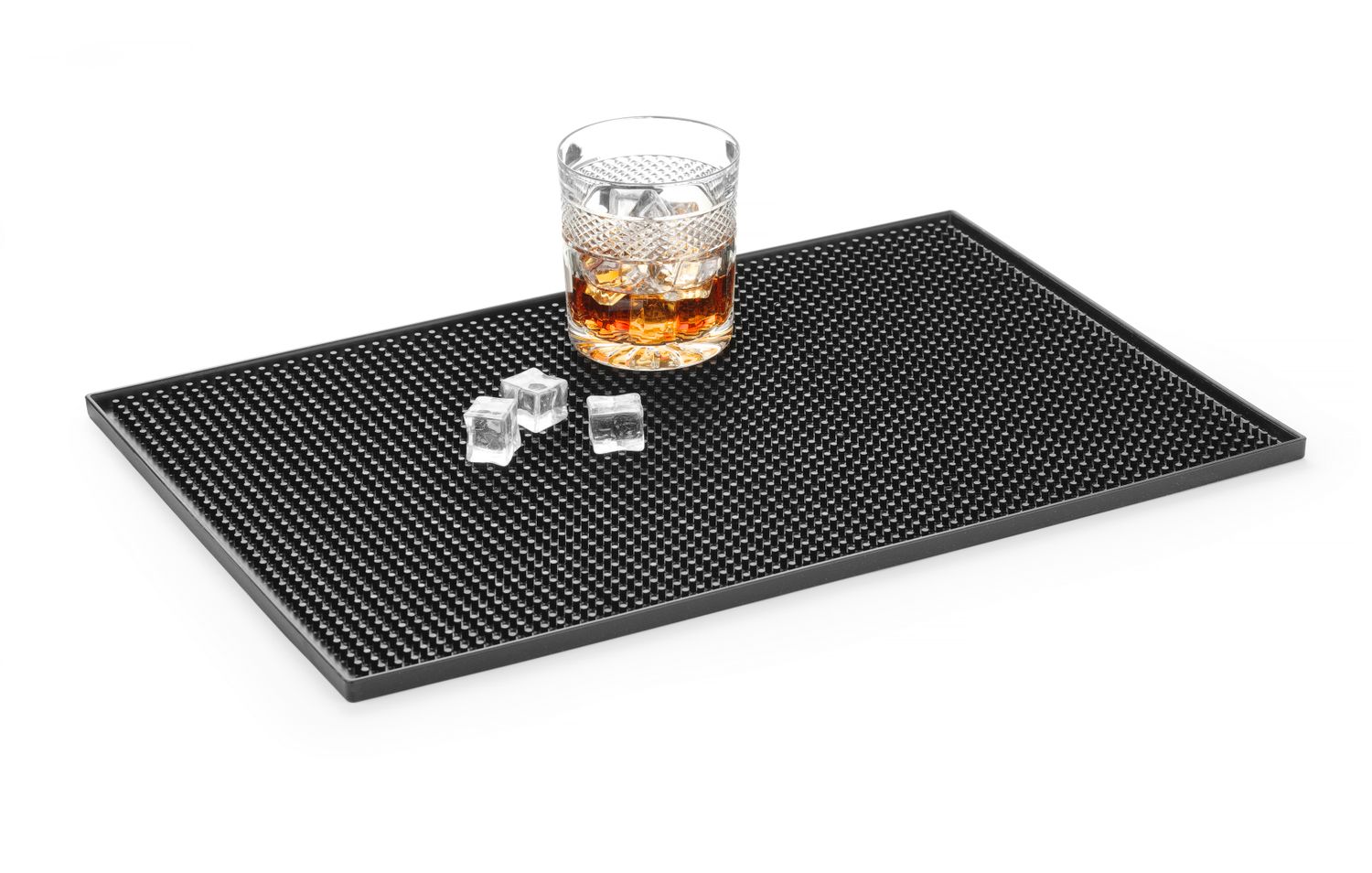 Barmanská rohož, BarUp, Čierna, 453x305x(H)15mm