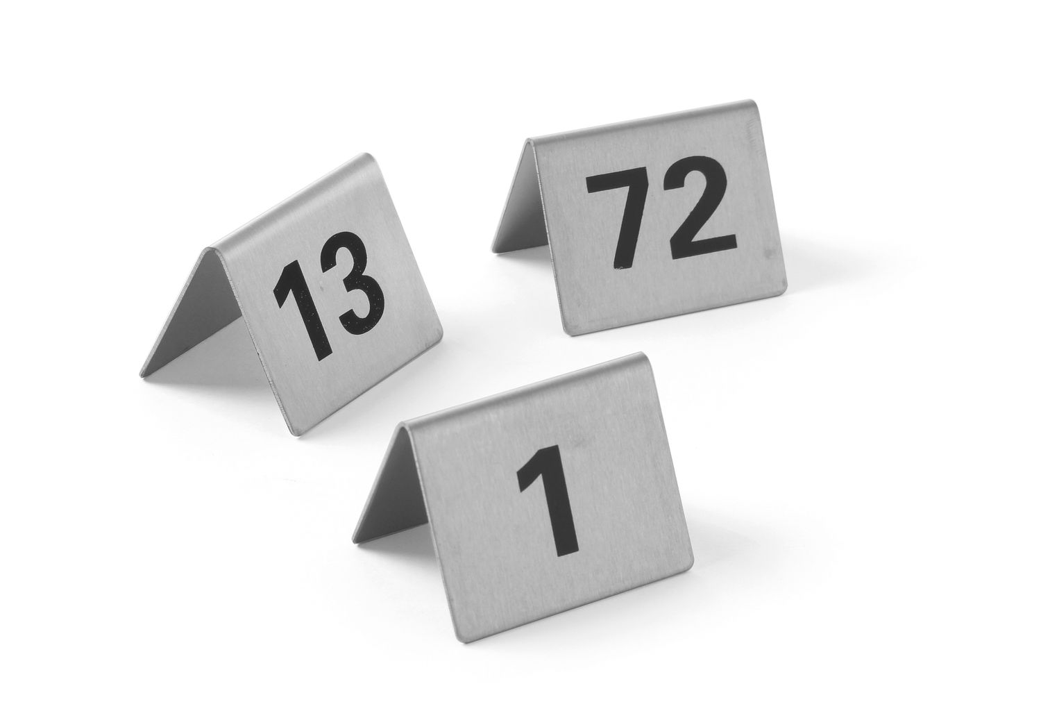 Informačná tabuľka s číslom, HENDI, Čísla 61-72, 50x35x(H)40mm