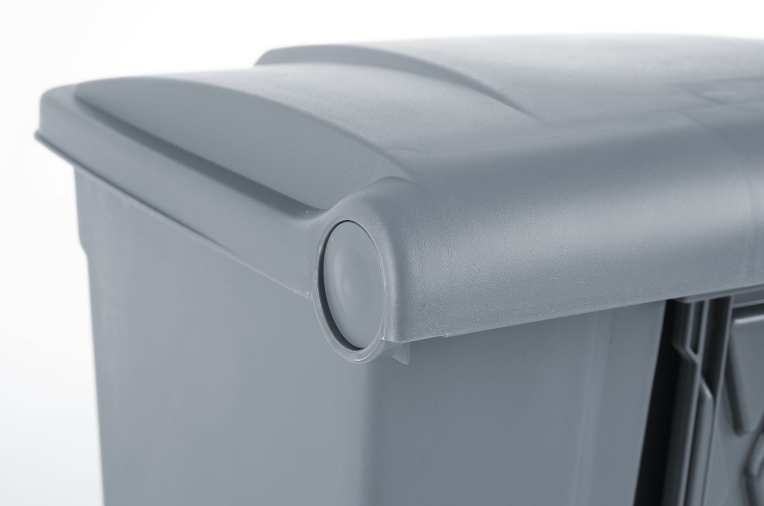 Nádoba na odpad s pedálom, AmerBox, 68L, Svetlošedá, 490x410x(H)660mm