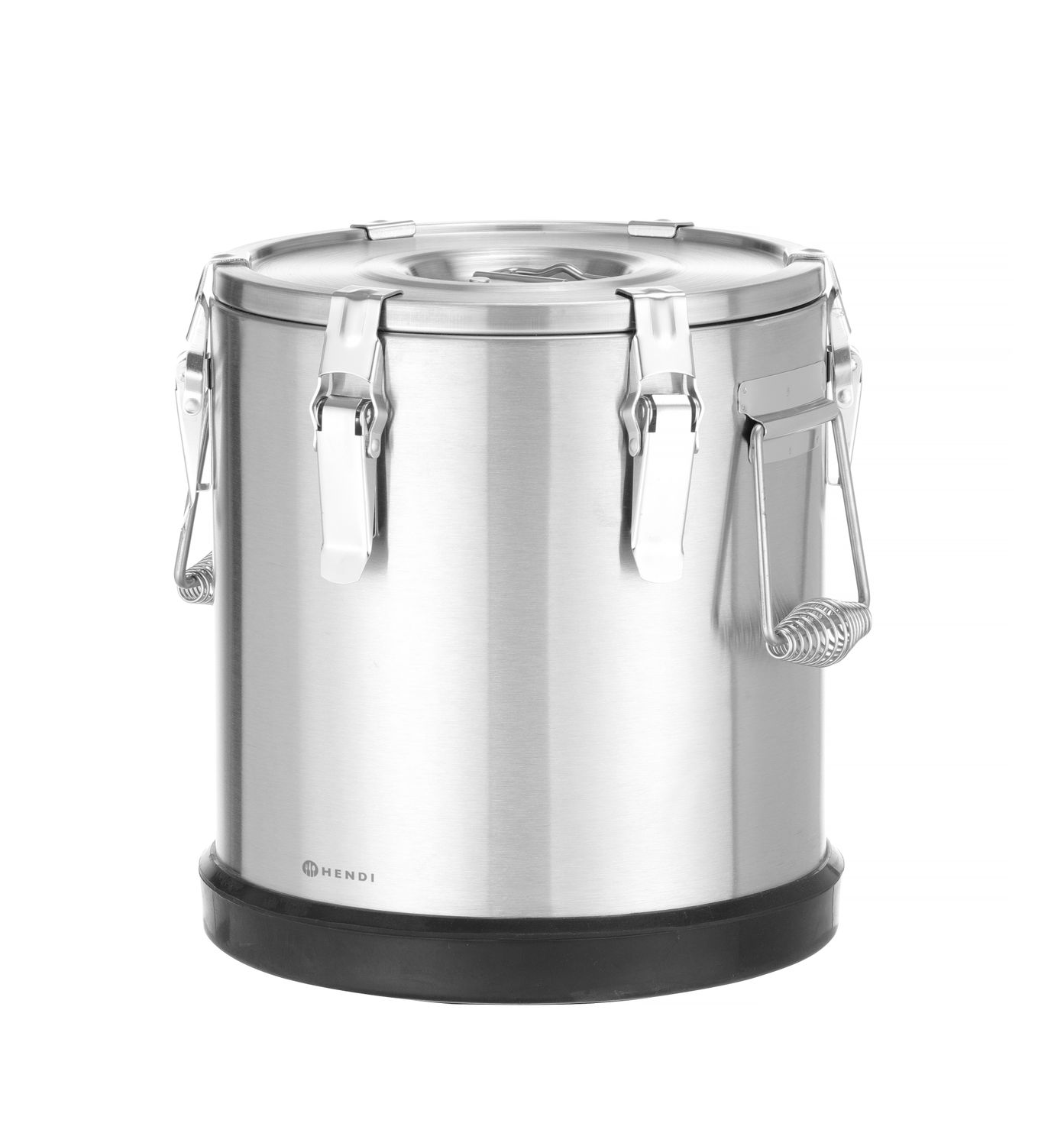 Nerezová termoska Kitchen Line na prepravu potravín, HENDI, Kitchen Line, 15L, Strieborná, ⌀300x(H)340mm