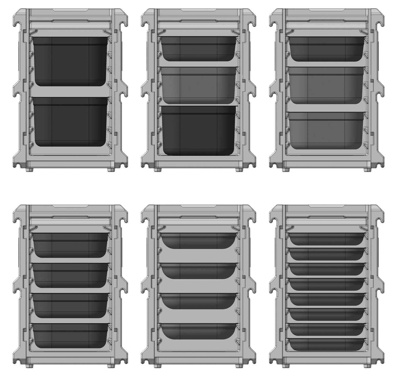 Tepelnoizolačná nádoba – keteringová, na 8x GN 1/1, HENDI, Profi Line, GN 1/1, 100L, 635x465x(H)660mm