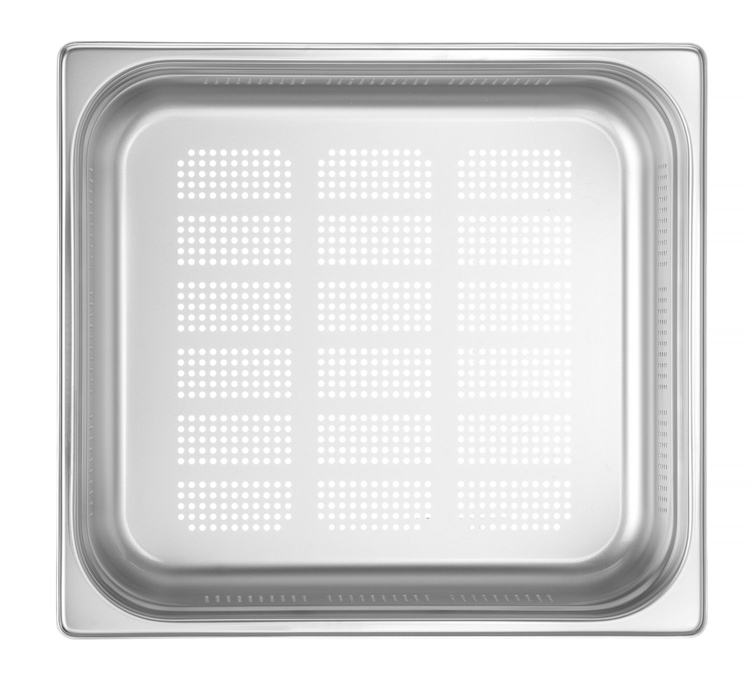 Nádoba GN 2/3 perforovaná, HENDI, Profi Line, GN 2/3, 9L, (H)100mm