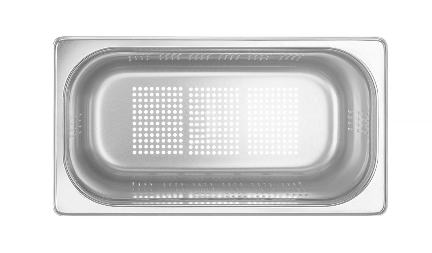 Nádoba GN 1/3 perforovaná, HENDI, Profi Line, GN 1/3, 7,8L, (H)200mm