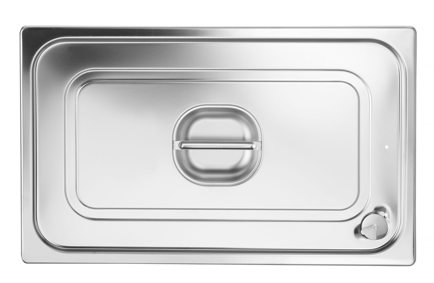 Pokrievka pre nádoby GN so silikónovým tesnením, HENDI, Profi Line, GN 1/1, 530x325mm