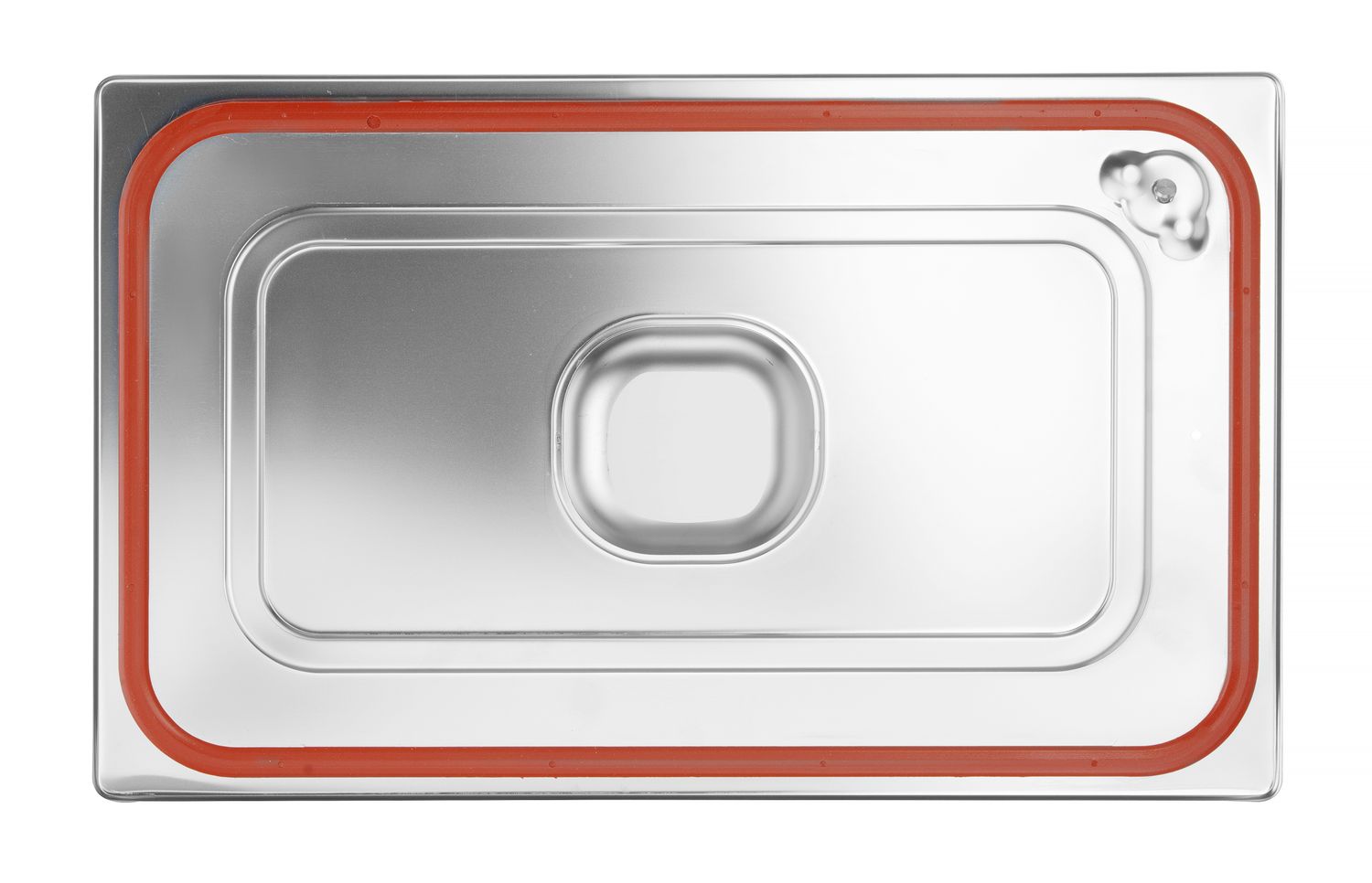 Pokrievka pre nádoby GN so silikónovým tesnením, HENDI, Profi Line, GN 1/1, 530x325mm