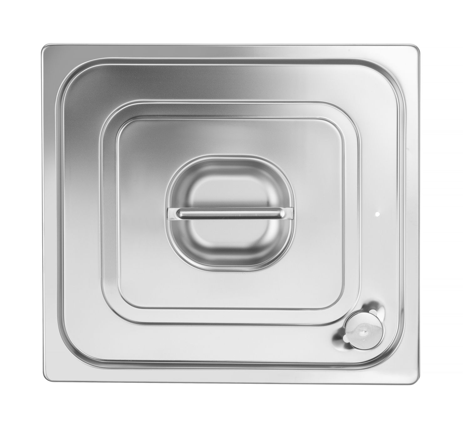 Pokrievka pre nádoby GN so silikónovým tesnením, HENDI, Profi Line, GN 2/3, 354x325mm