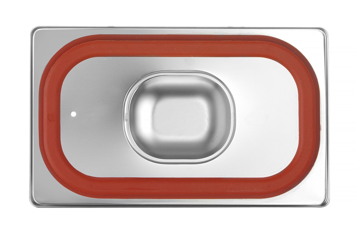 Pokrievka pre nádoby GN so silikónovým tesnením, HENDI, Profi Line, GN 1/4, 265x162mm