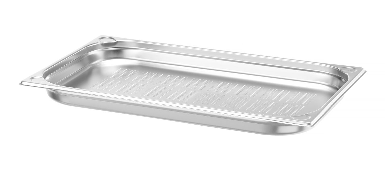 Nádoba GN 1/1 perforovaná, HENDI, Kitchen Line, GN 1/1, 5L, (H)40mm