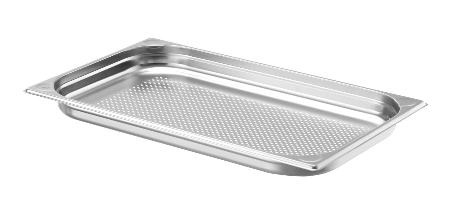 Nádoba GN 1/1 perforovaná, HENDI, Kitchen Line, GN 1/1, 5L, (H)40mm