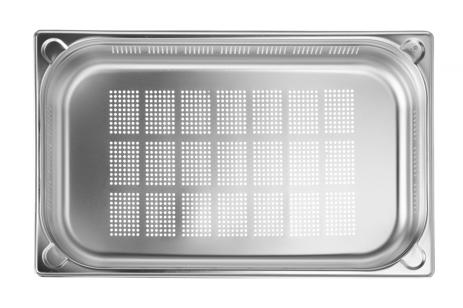 Nádoba GN 1/1 perforovaná, HENDI, Kitchen Line, GN 1/1, 14L, (H)100mm