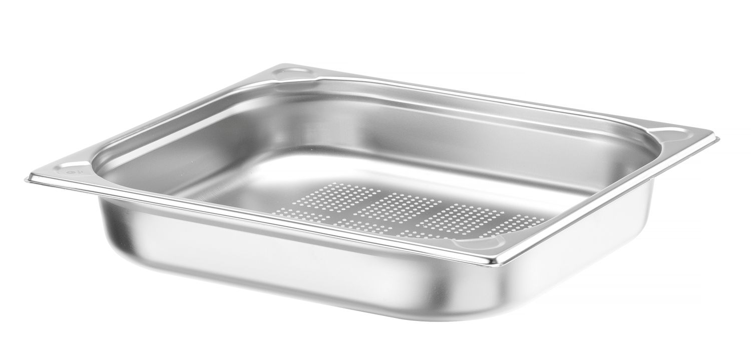 Nádoba GN 2/3 perforovaná, HENDI, Kitchen Line, GN 2/3, 5,5L, (H)65mm