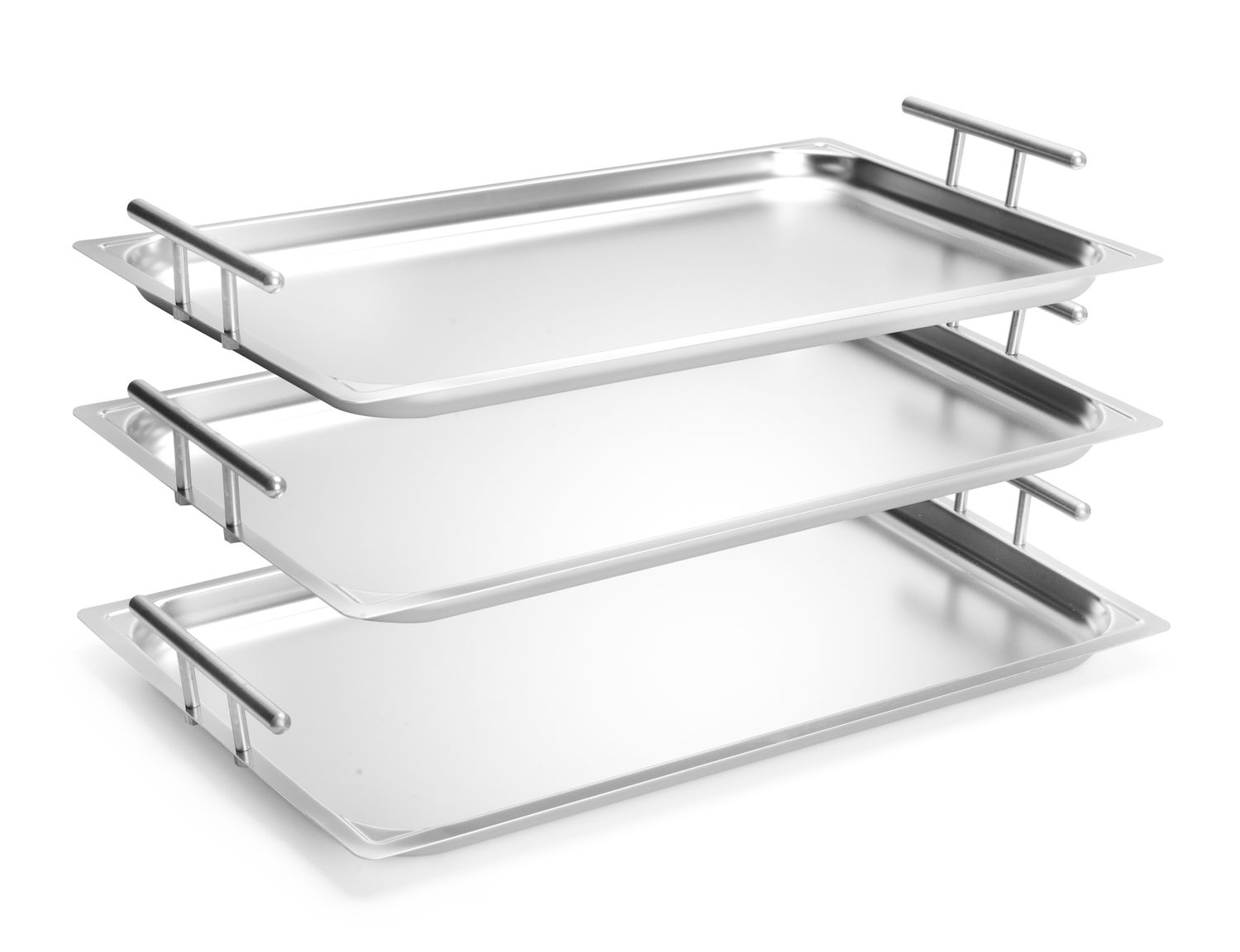 Obdĺžnikový servírovací podnos, HENDI, 530x325x(H)70mm