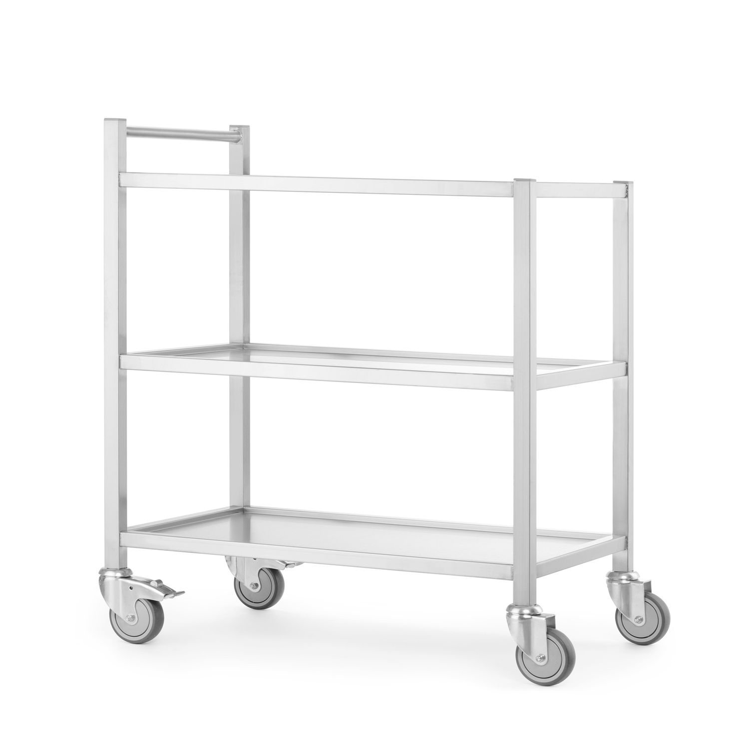 Servírovací vozík 3-policový – zváraný, HENDI, 800x500x(H)950mm