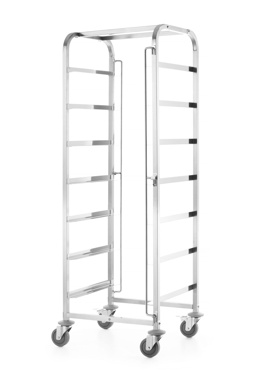 Vozík na prepravu košov do umývačiek riadu, 7 × 500×500 mm, HENDI, 615x560x(H)1710mm
