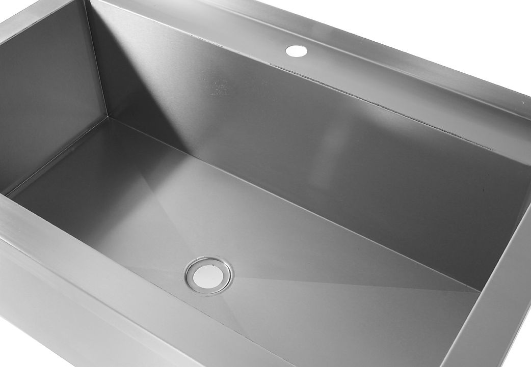 Nerezový jednodrez – zváraný, HENDI, Profi Line, 1000x600x(H)850mm