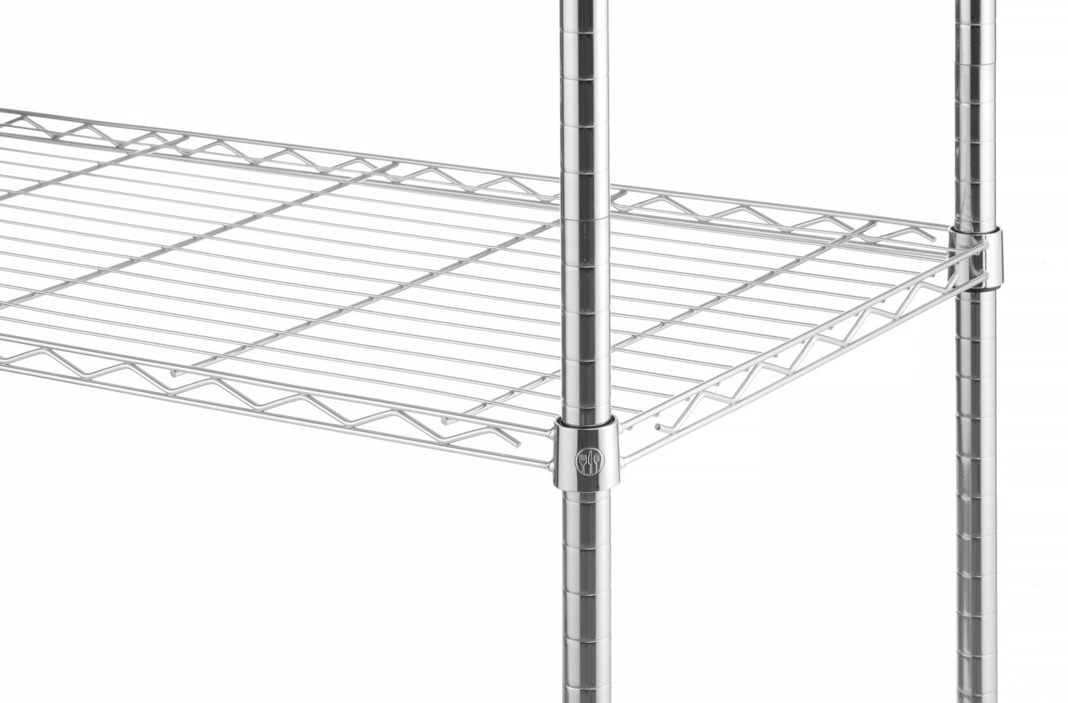 Skladovací stojan s 5 policami, HENDI, Chrome, 910x455x(H)1830mm