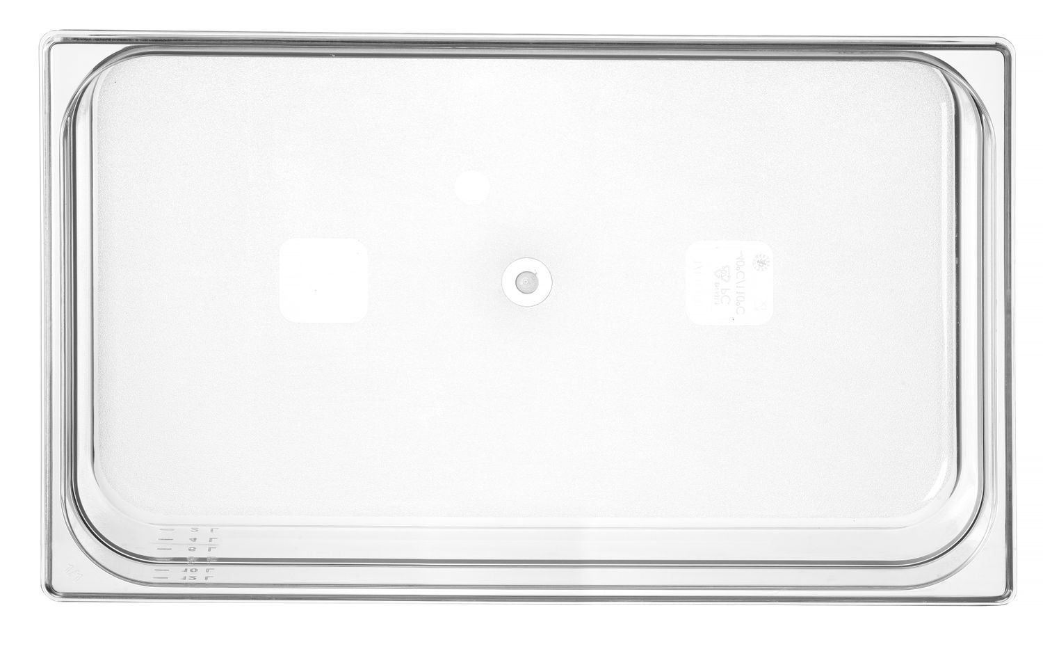Nádoba GN 1/1, HENDI, Profi Line, GN 1/1, 14L, Priehľadná, 530x325x(H)100mm
