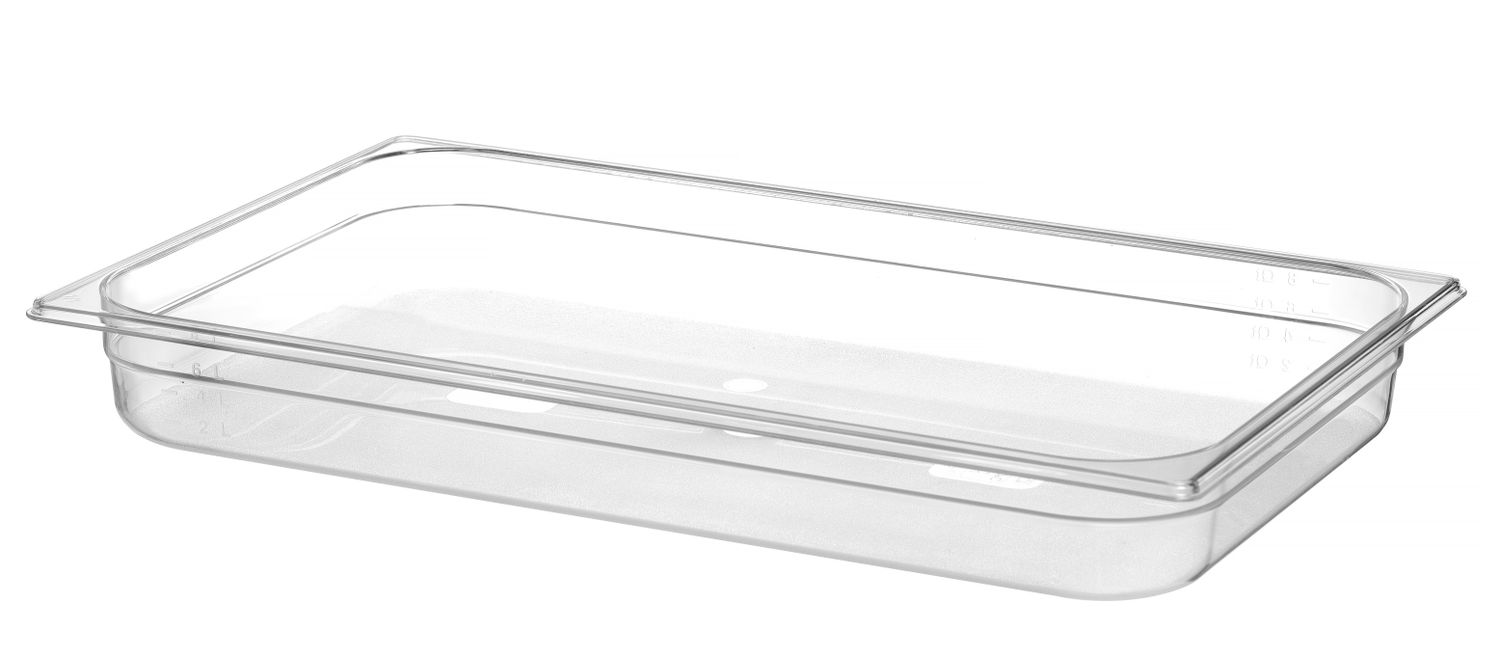 Nádoba GN 1/1, HENDI, Profi Line, GN 1/1, 9L, Priehľadná, 530x325x(H)65mm