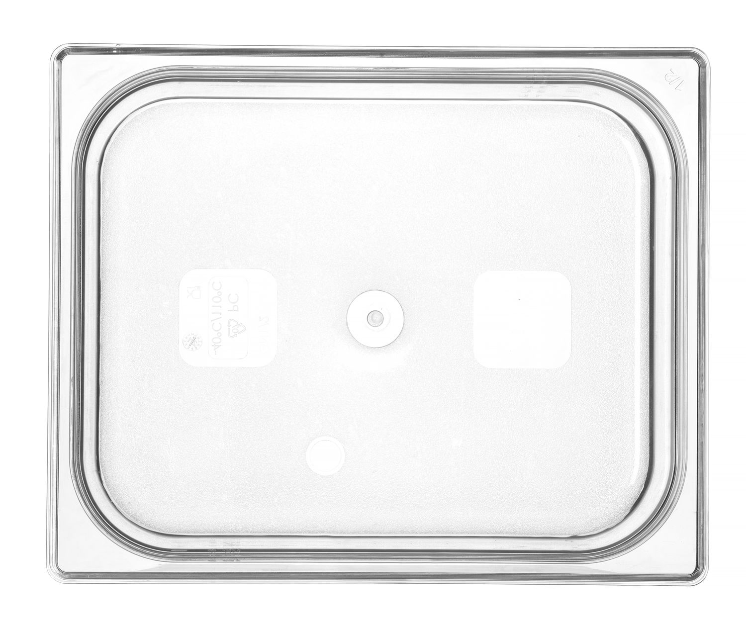Nádoba GN 1/2, HENDI, Profi Line, GN 1/2, 6,5L, Priehľadná, 325x265x(H)100mm