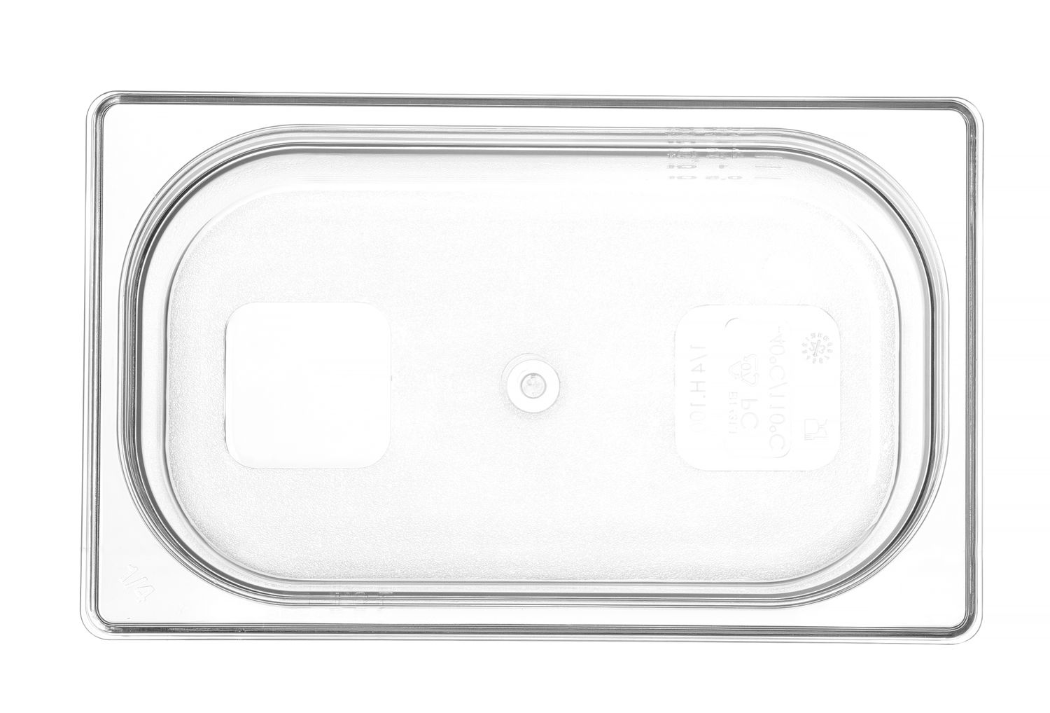 Nádoba GN 1/4, HENDI, Profi Line, GN 1/4, 2,8L, Priehľadná, 265x162x(H)100mm