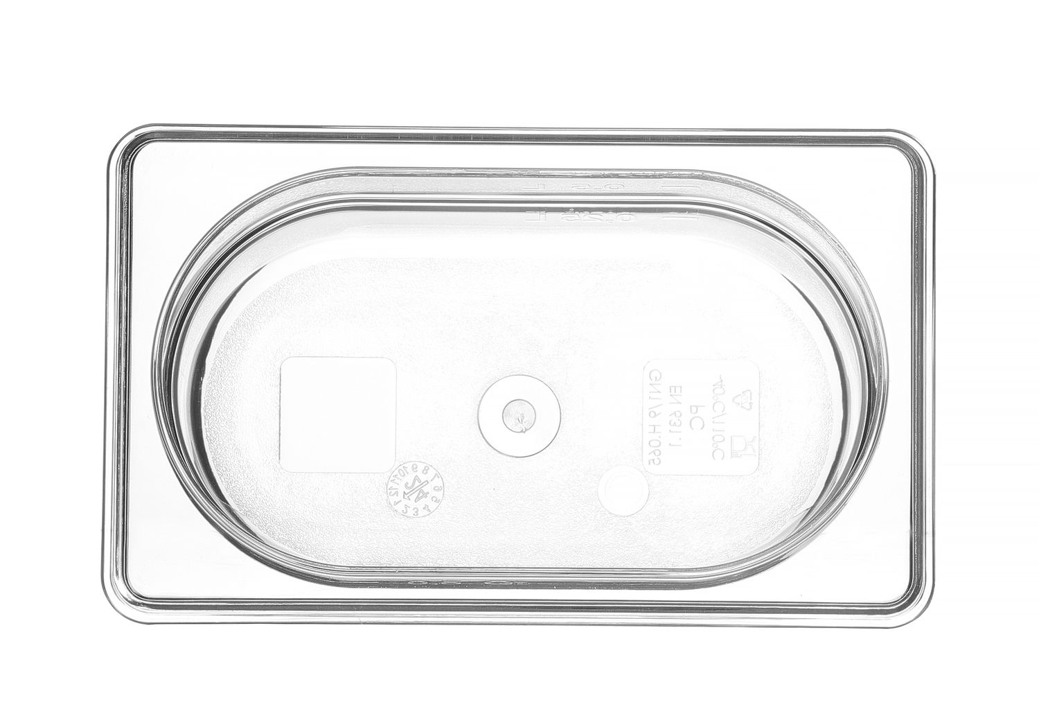 Nádoba GN 1/9, HENDI, Profi Line, GN 1/9, 0,6L, Priehľadná, 176x108x(H)65mm