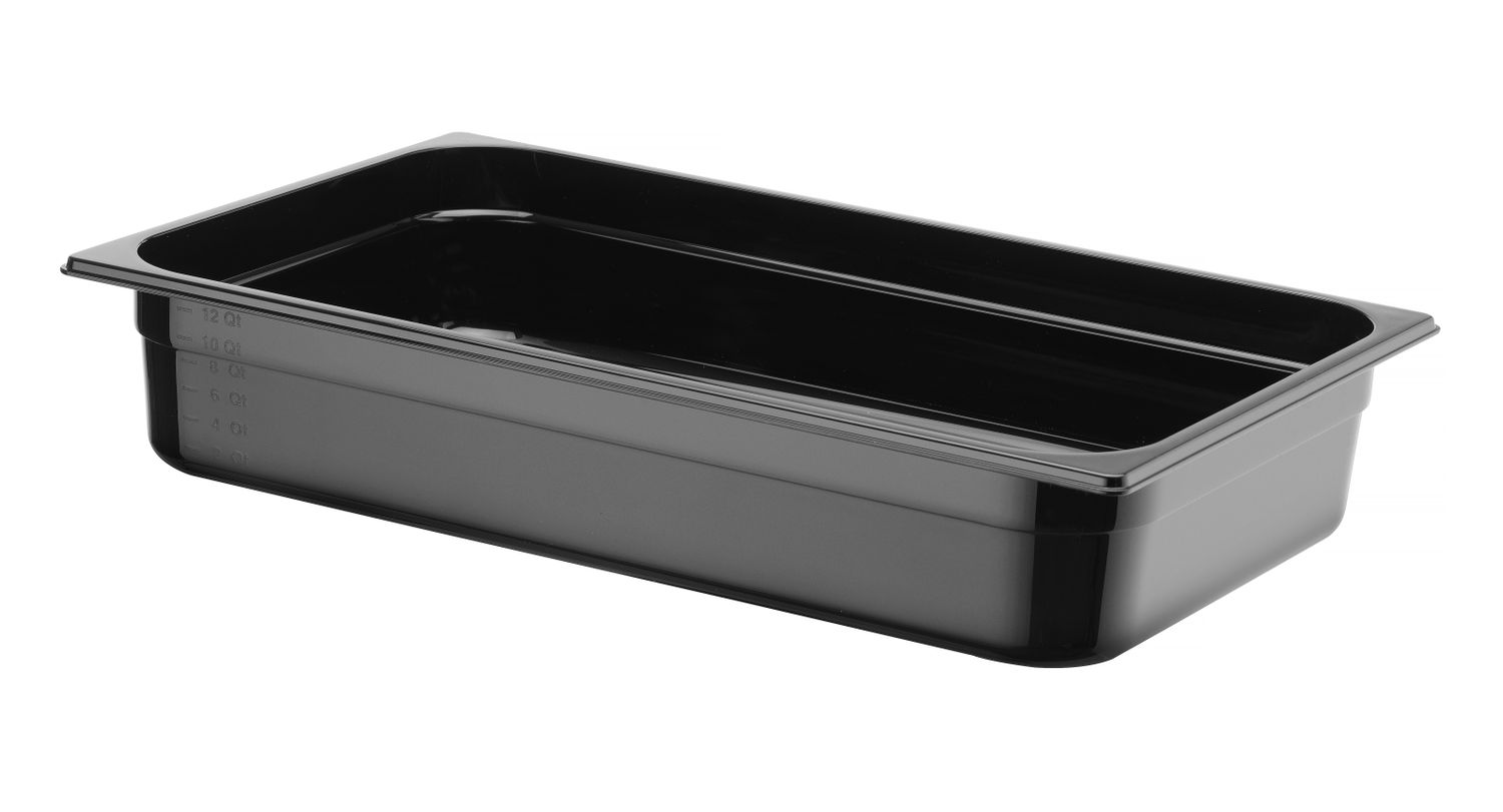 Nádoba GN 1/1, HENDI, Profi Line, GN 1/1, 14L, Čierna, 530x325x(H)100mm