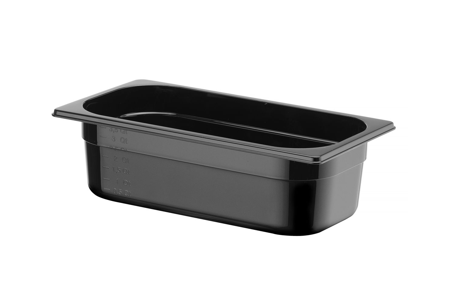 Nádoba GN 1/3, HENDI, Profi Line, GN 1/3, 4L, Čierna, 325x176x(H)100mm