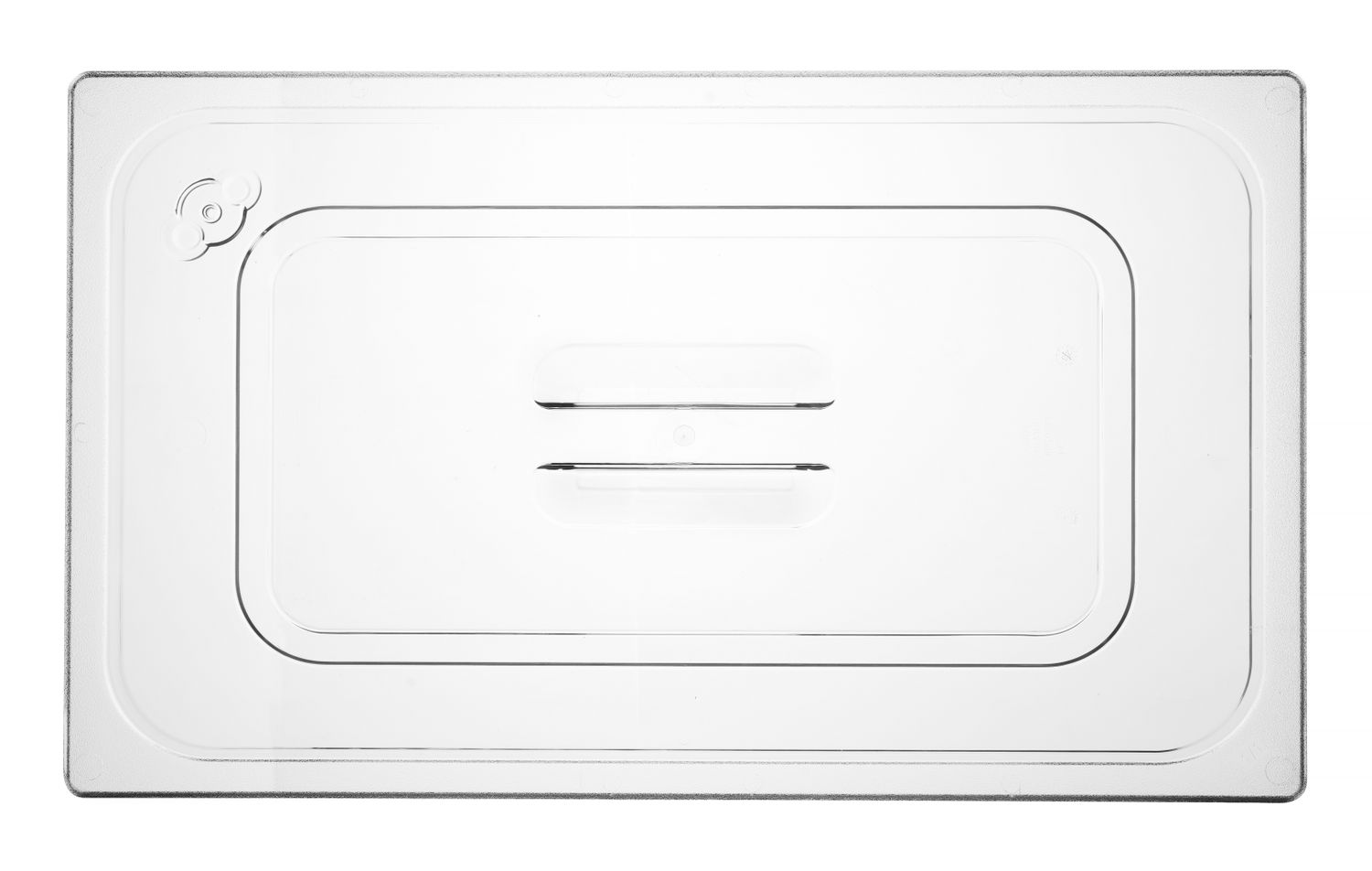 Pokrievka pre nádoby GN z polykarbonátu, HENDI, GN 1/1, Priehľadná, 530x325mm