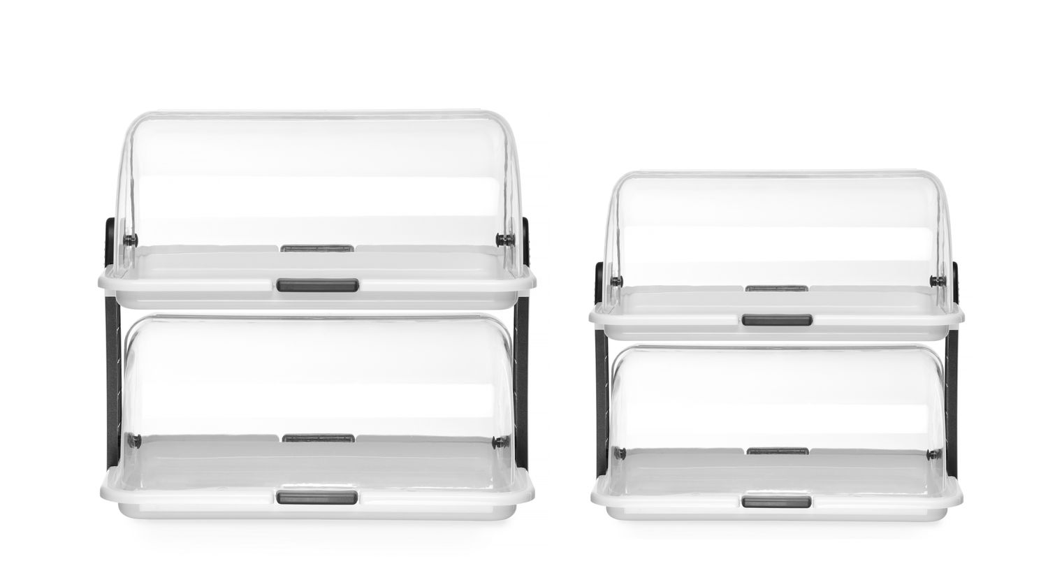 Samostatná vitrína Roll top, HENDI, 465x310x(H)410mm