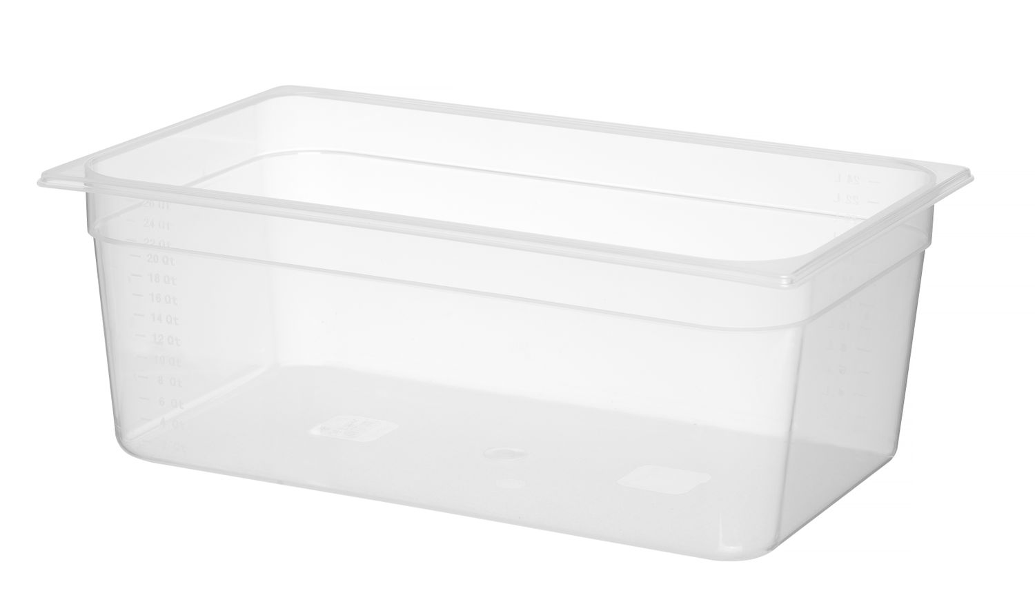 Nádoba GN 1/1, HENDI, Profi Line, GN 1/1, 28L, Priehľadná, 530x325x(H)200mm